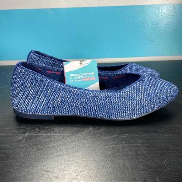 Skechers Shoes - NEW Skechers flats air cooled memory foam blue